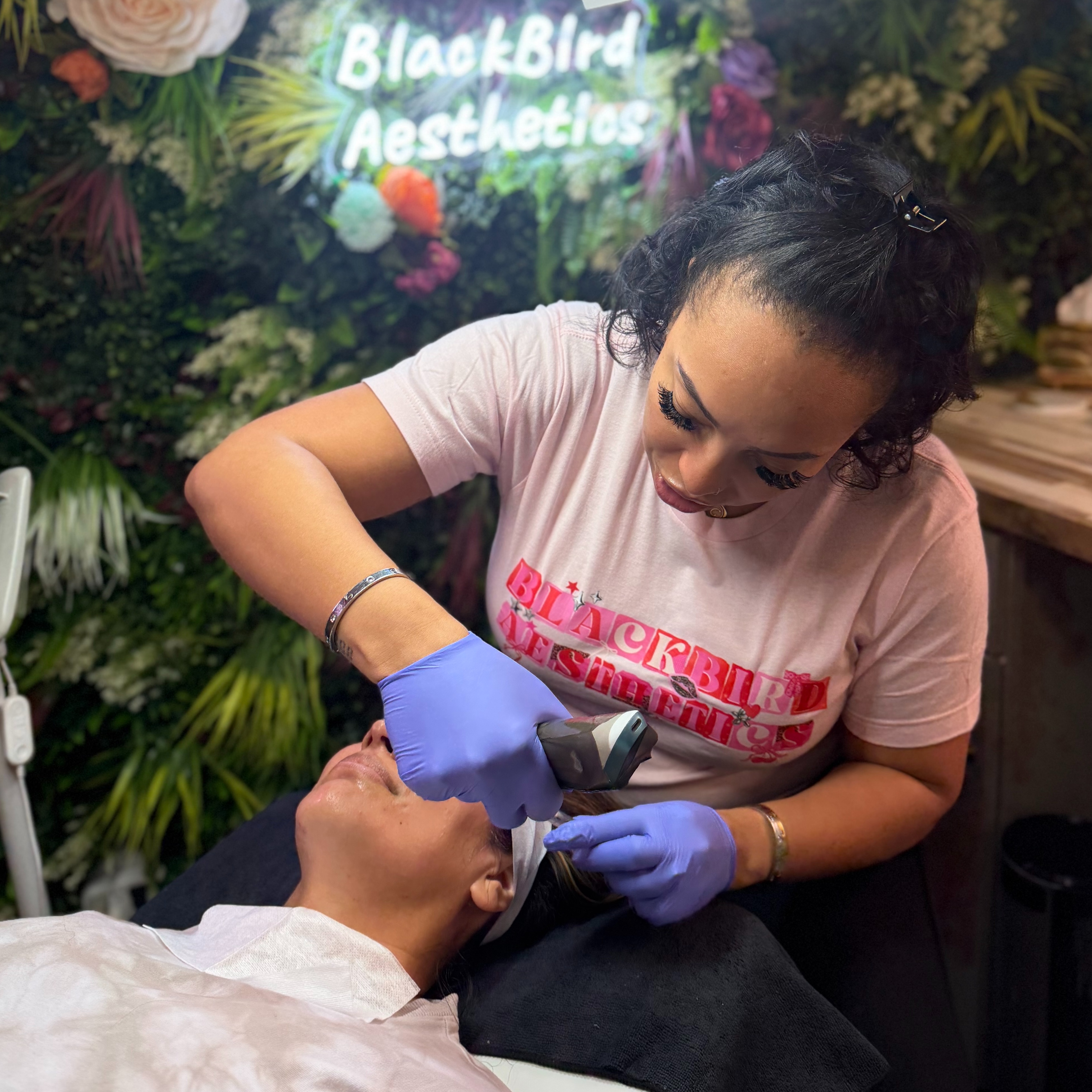 Microneedling at BlackBird Aesthetics in Fort Worth, TX