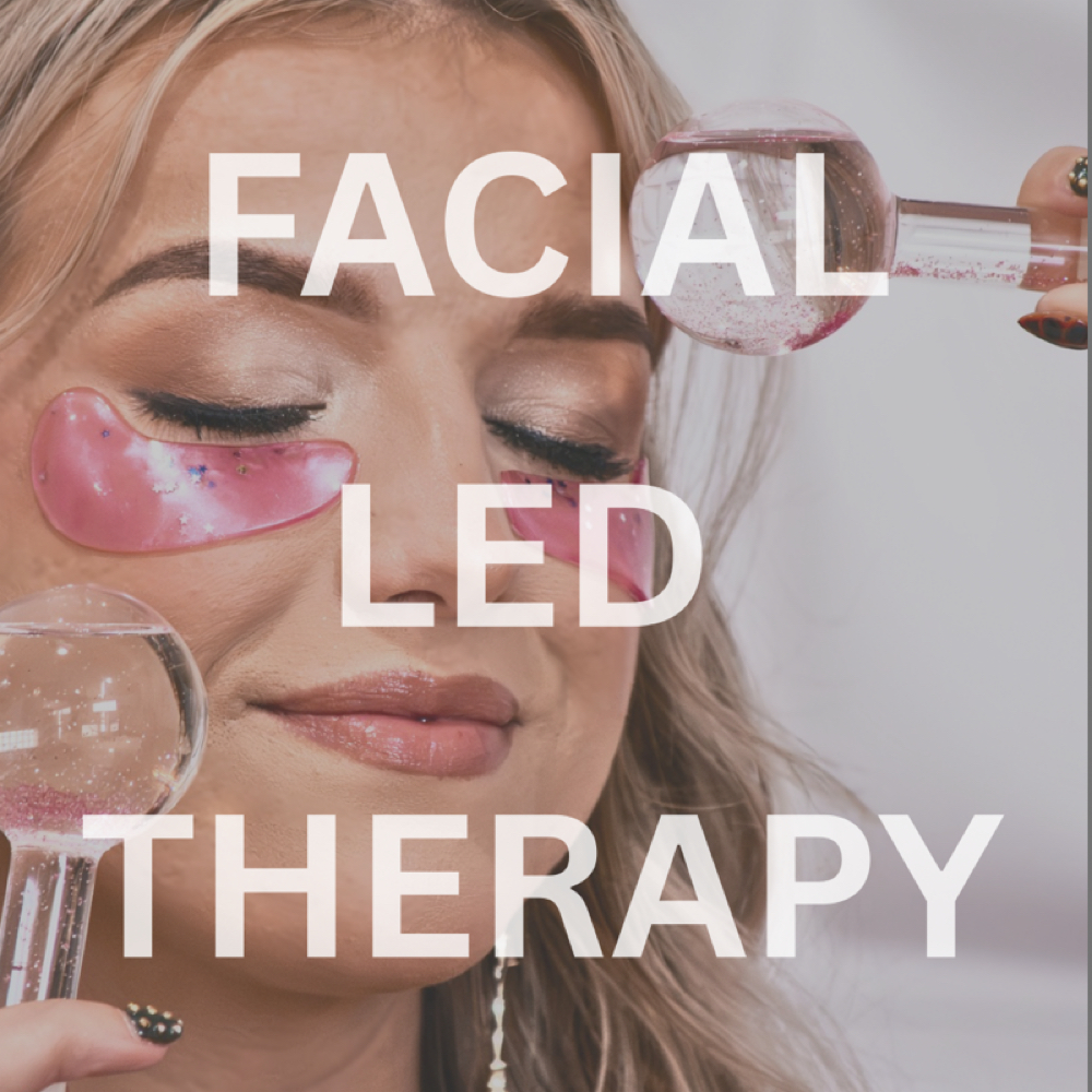 Facial with LED at Fluttering Faces in Woodward, OK