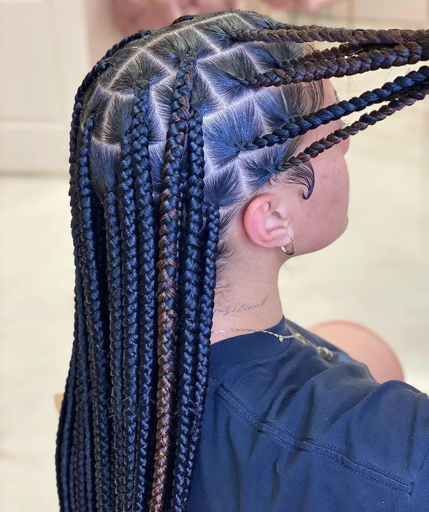 Knotless Braids Large