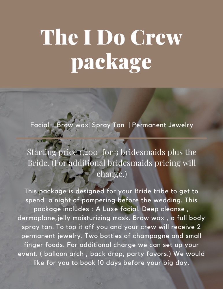 The I DO Crew Package