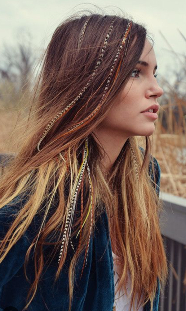 Feather Extension at Karo Astle @ Edge Studios CHS in Charleston, SC