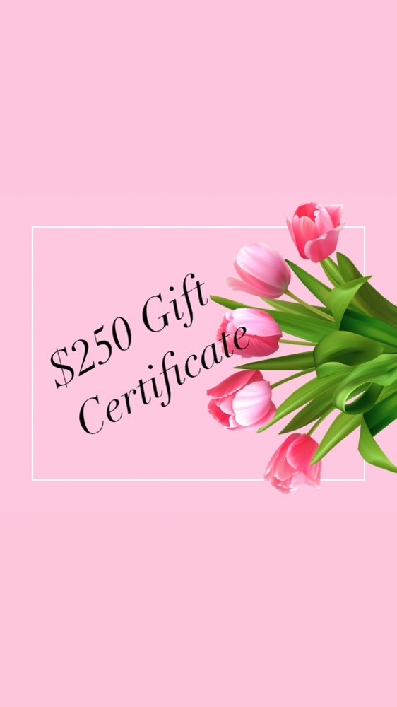 $250 Gift Certificate