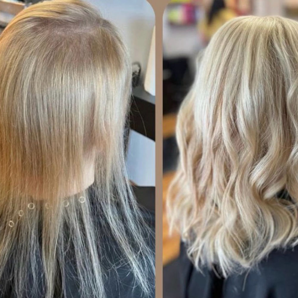 Women’s Luxury Hair Topper at LUXE Rosé Hair Extensions | Hair by Moriah in Castle Rock, CO
