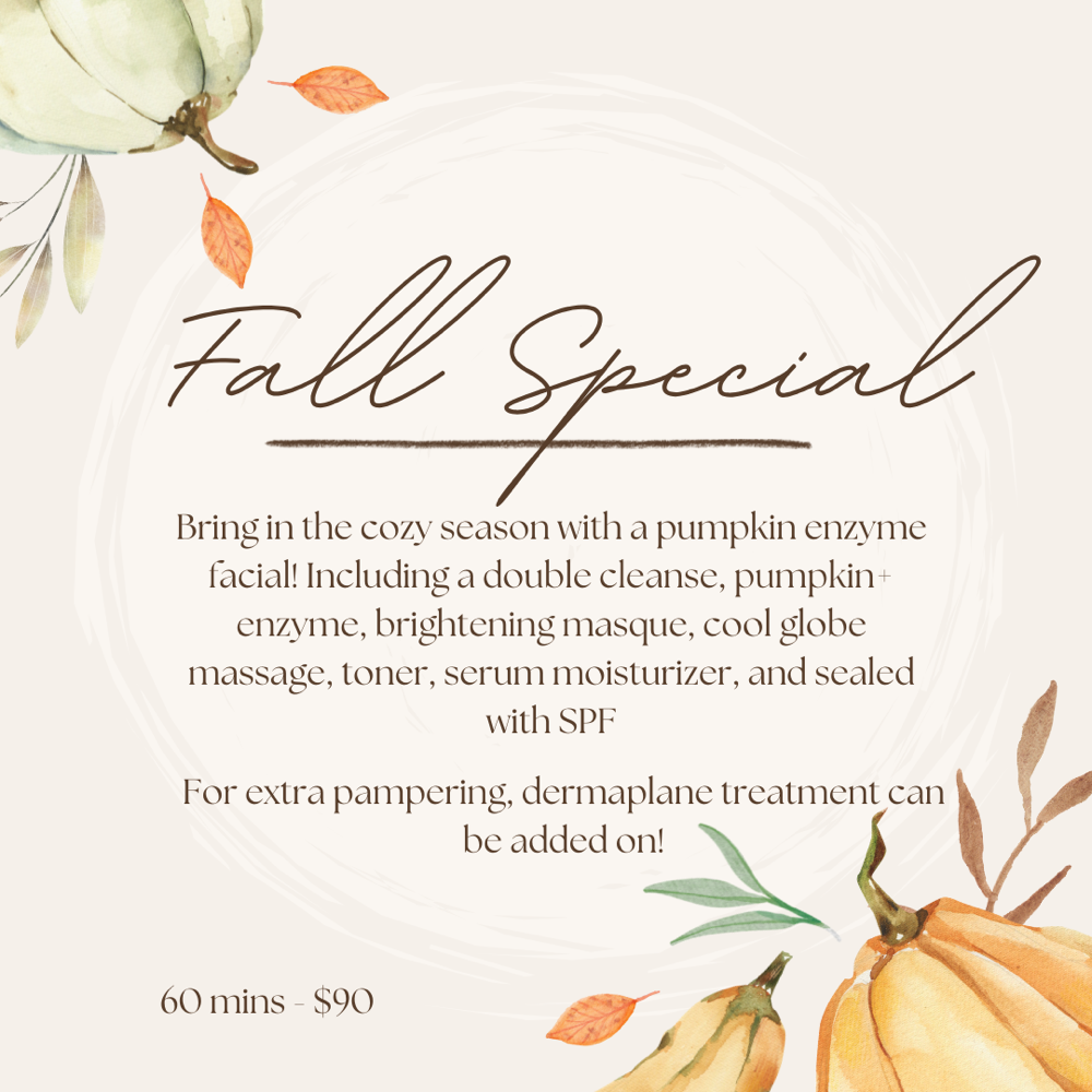Fall Special Facial