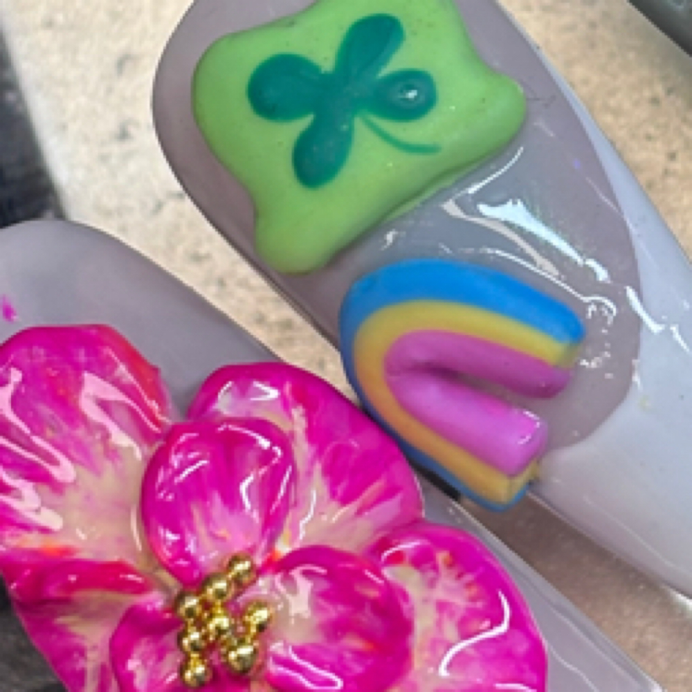 3D Sculpted Art at The Nail Edit in Pittsburgh, PA