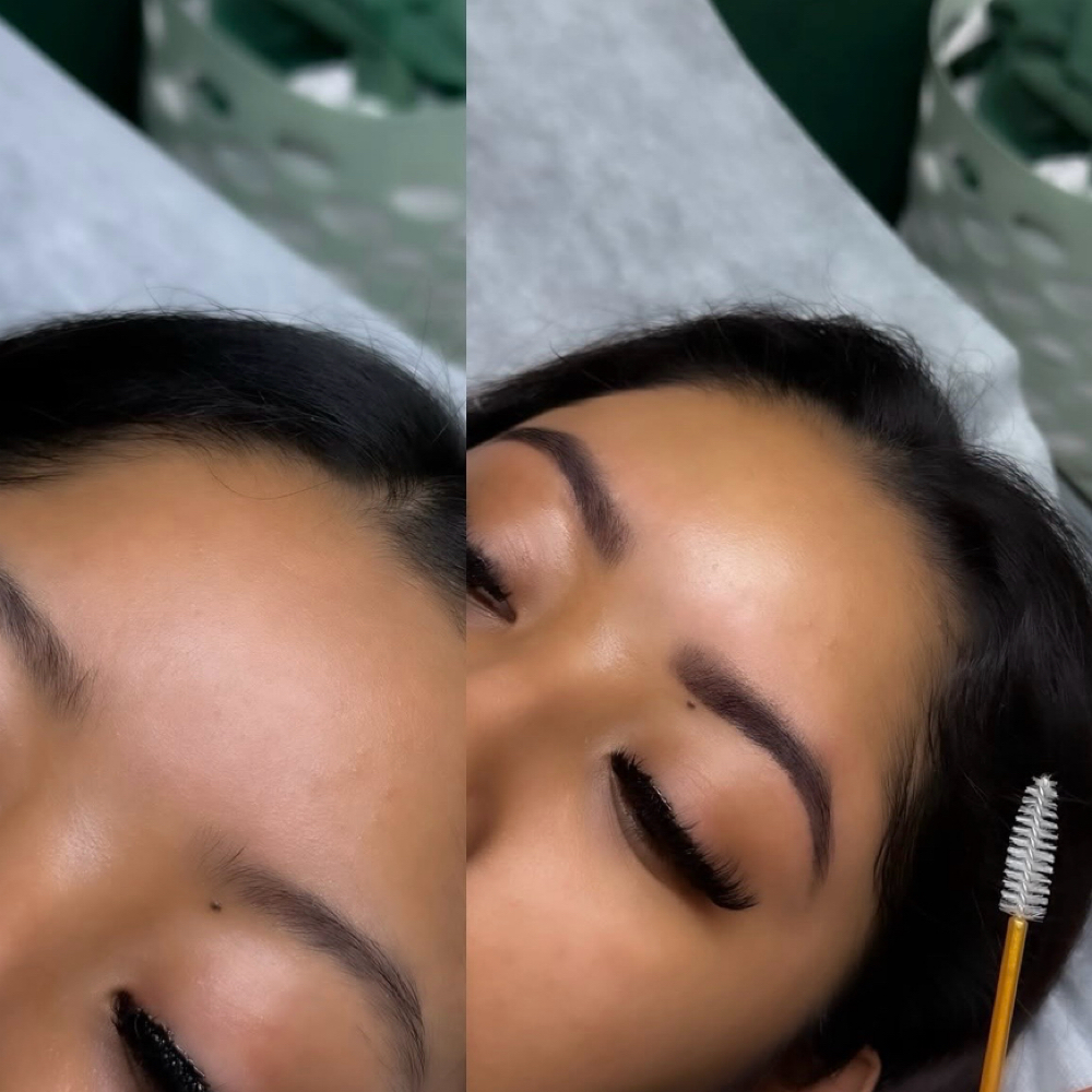 Brow tinting at Golden Bliss Aesthetics in Nanuet, NY