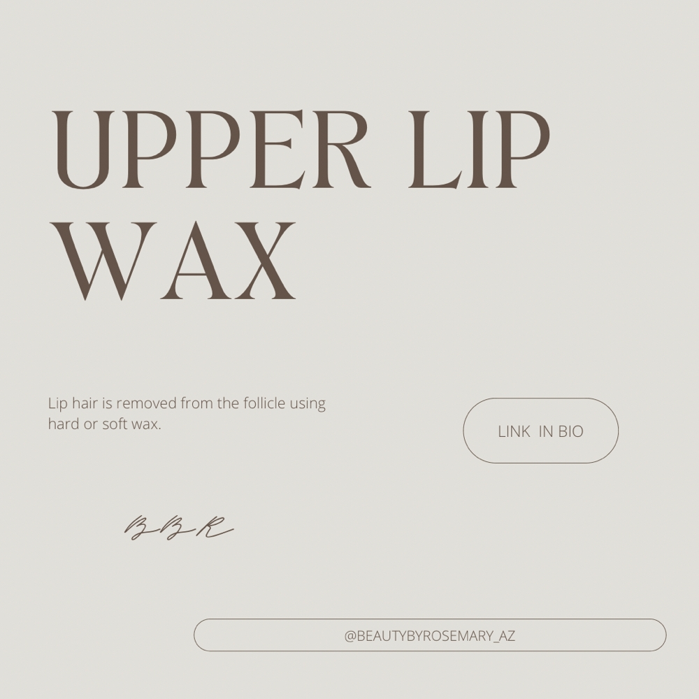 Upper Lip Wax