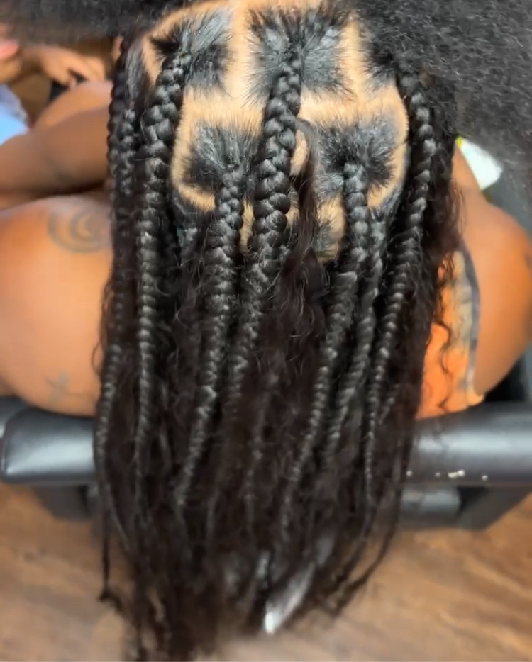 Boho Large Knotless