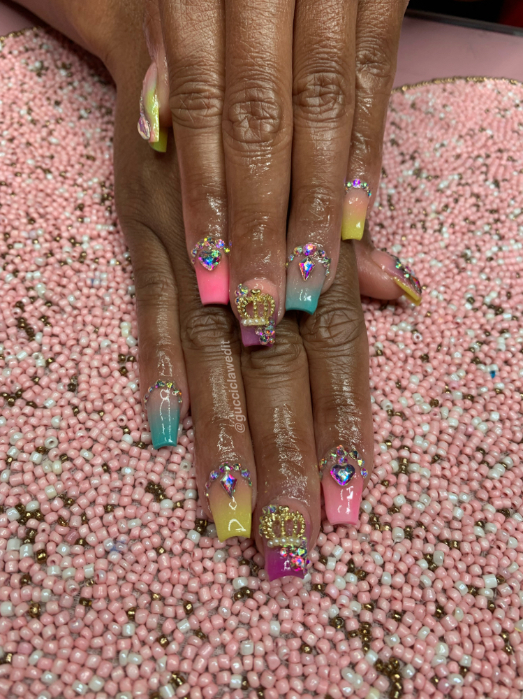 Cuticle Bling (all nails)