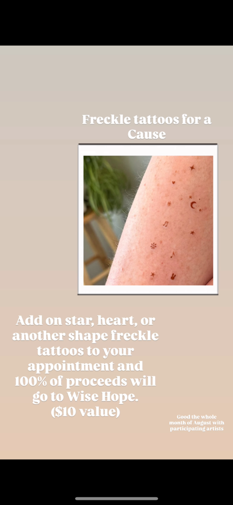 Freckle Shape Donation