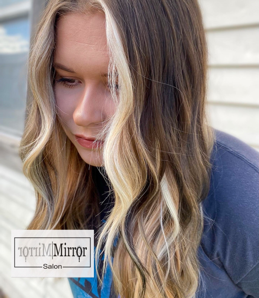 Reverse Balayage/Dimension Drop