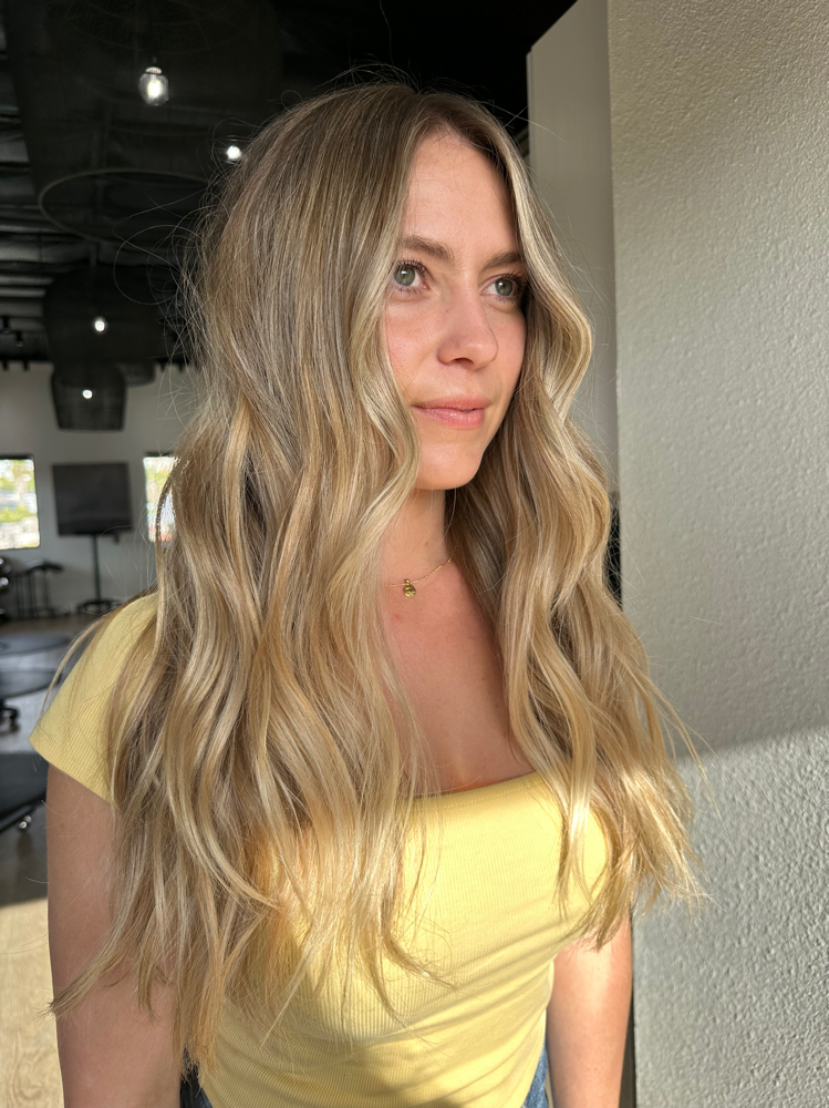 Partial Balayage/Highlight & Cut