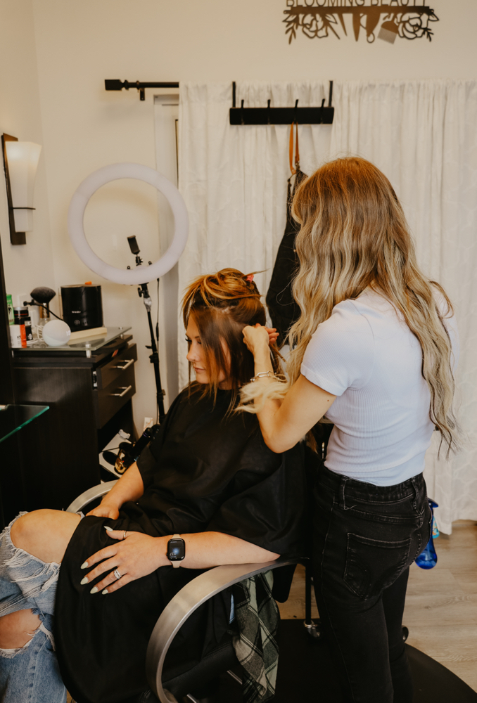 Weft Extensions Maintence/Move Up