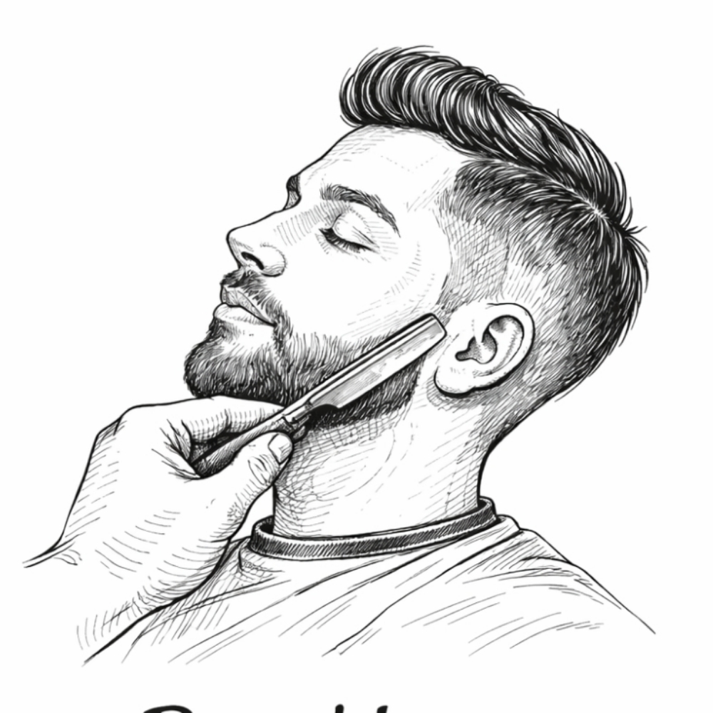 Beard Trim And Razor Lineup