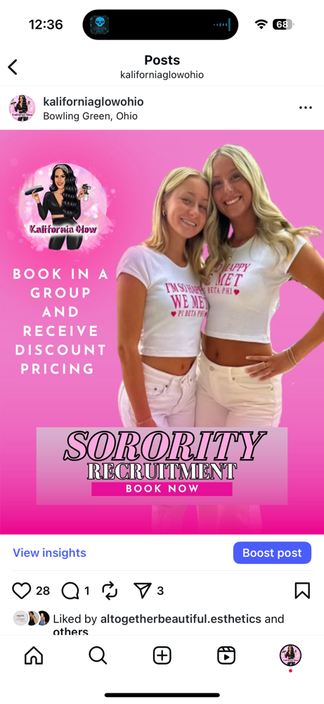 Recrutiment Glow