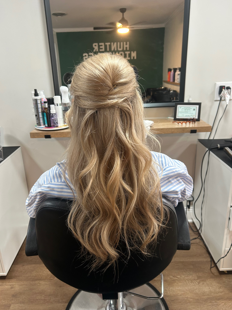 Updo Style & Half-up Half-down