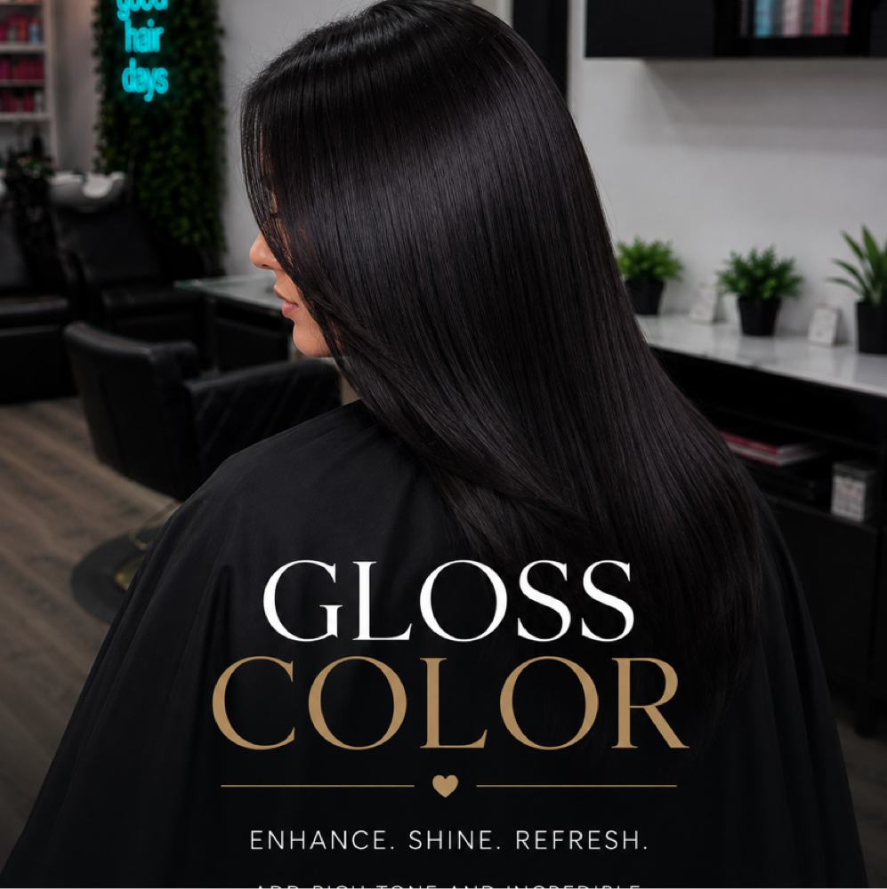 Gloss & Blow-Dry Finish at Dania’s Hair Studio in Tampa, FL