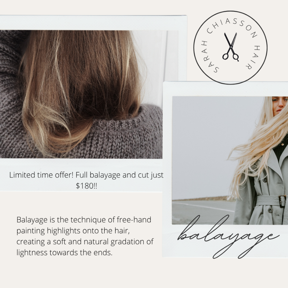 Balayage And Cut Limited Offer