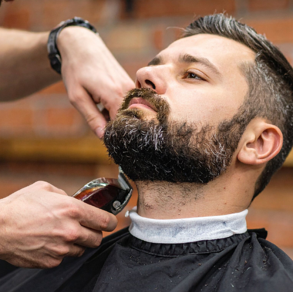 Beard Trim at Sunflower on 6th in Newton, KS