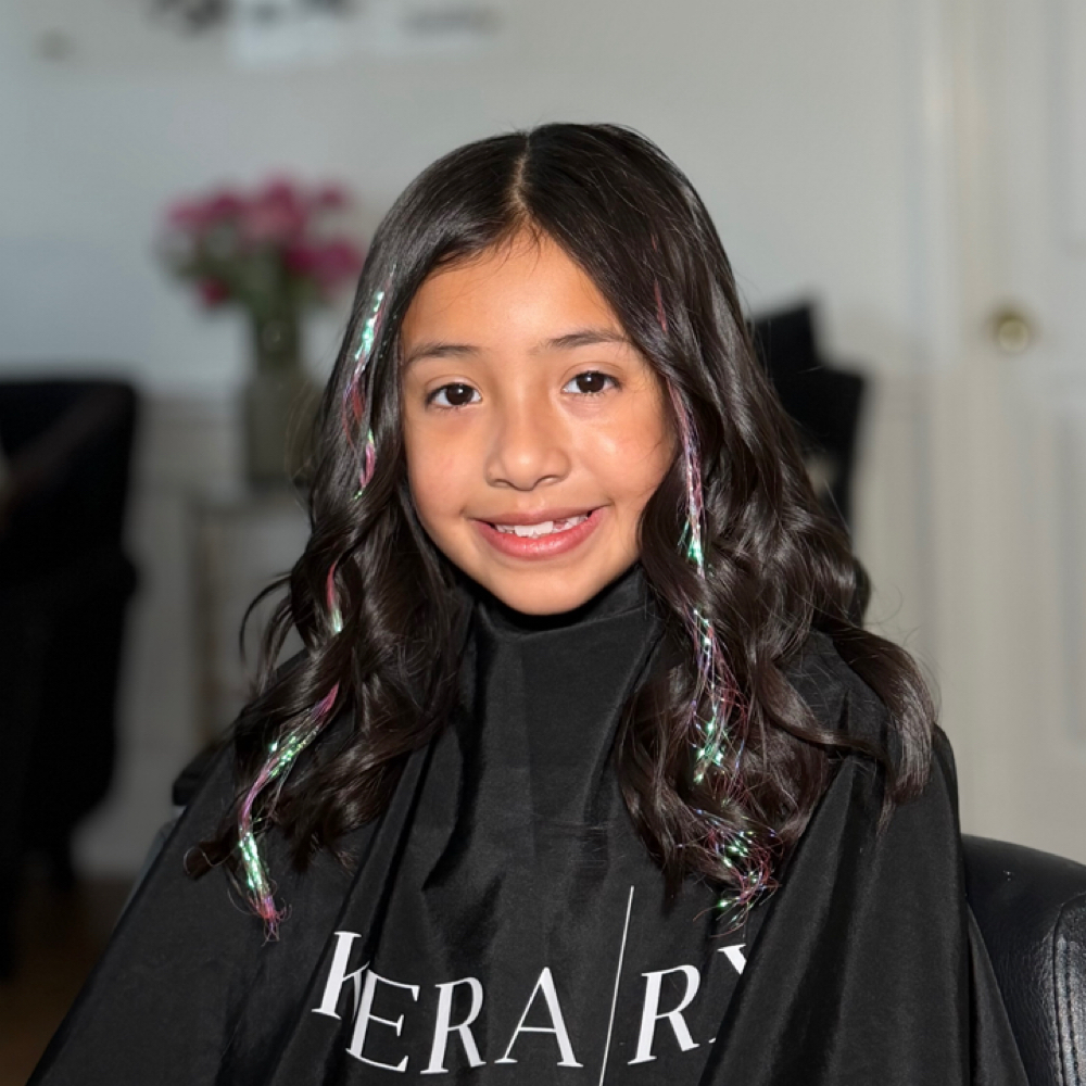 Little Girl Haircut at Luxe Beauty House in Gainesville, GA