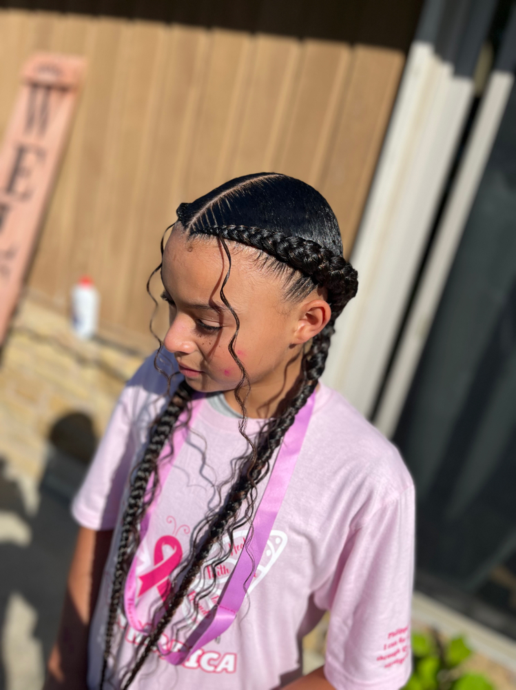 Indian Braids WITH Weave
