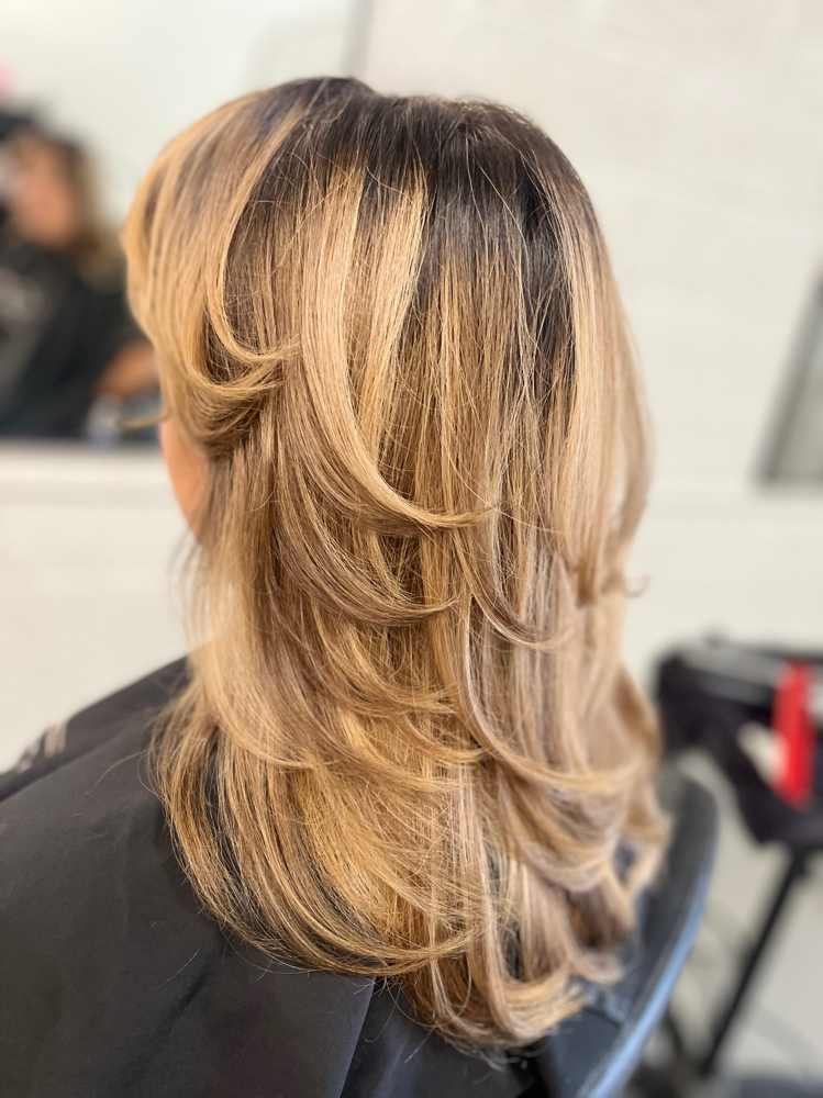 Hair Cut Wash & Blowdry Style at 11:11 Beauty & Ink Studio in Phoenix, AZ