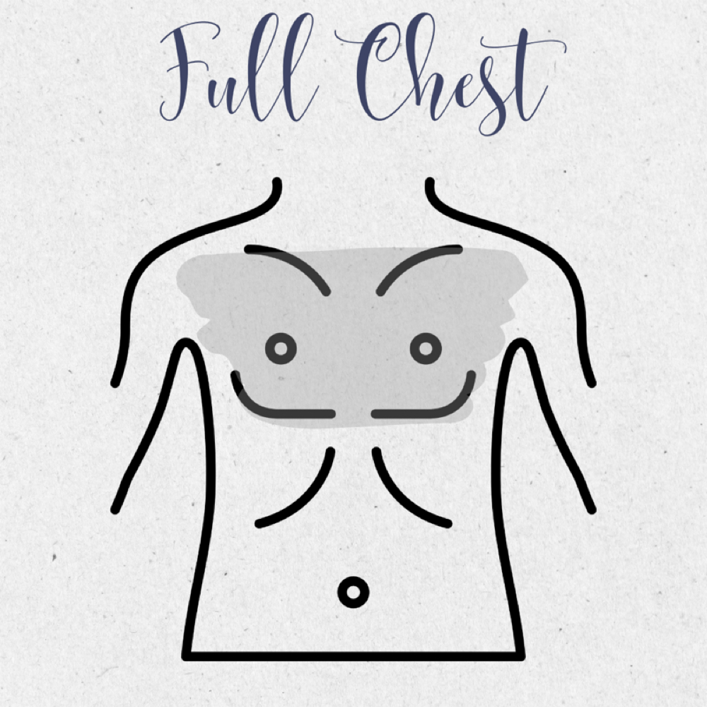 Full Chest at SKN Co. Esthetics in Brewster, NY