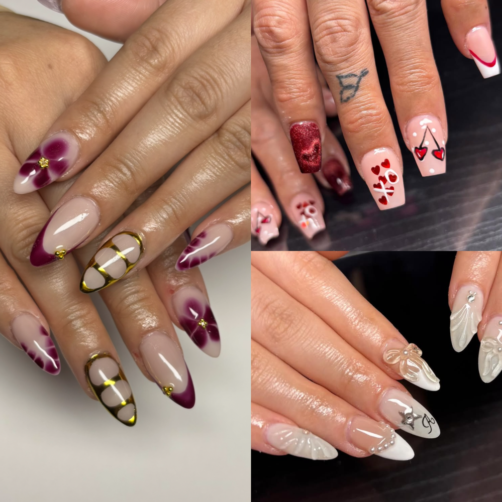 Gel-X, Intermediate Nail Art