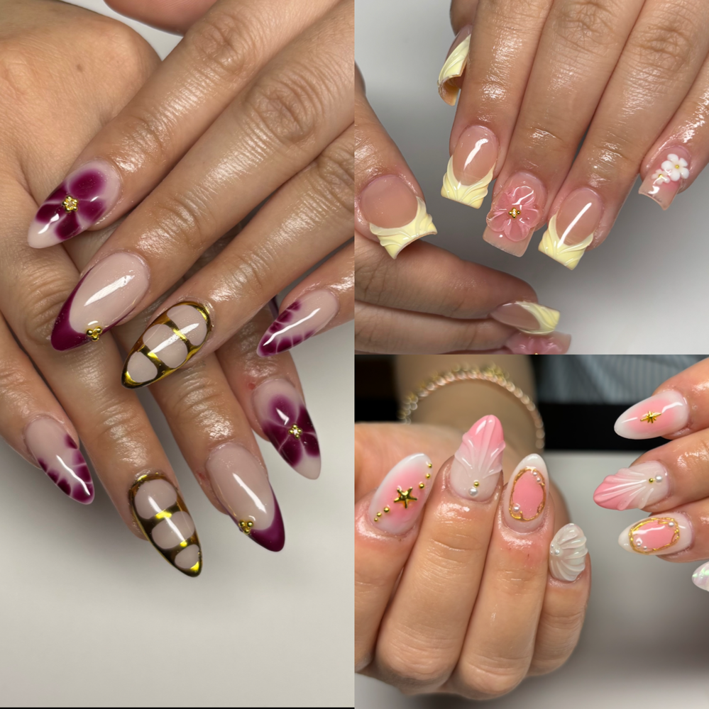 Gel-X, Intermediate Nail Art