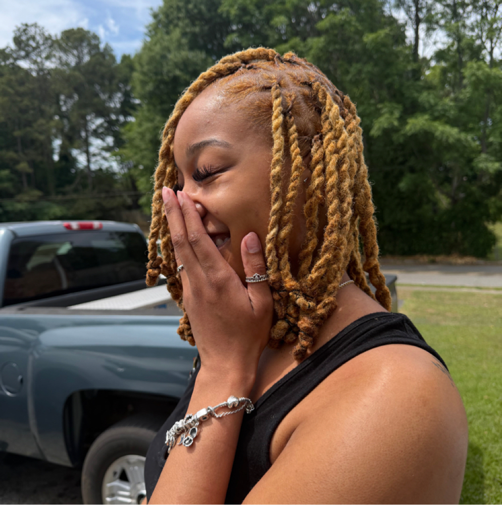 Loc Retwist + Style at Nellzbeautyparlor in Jonesboro, GA