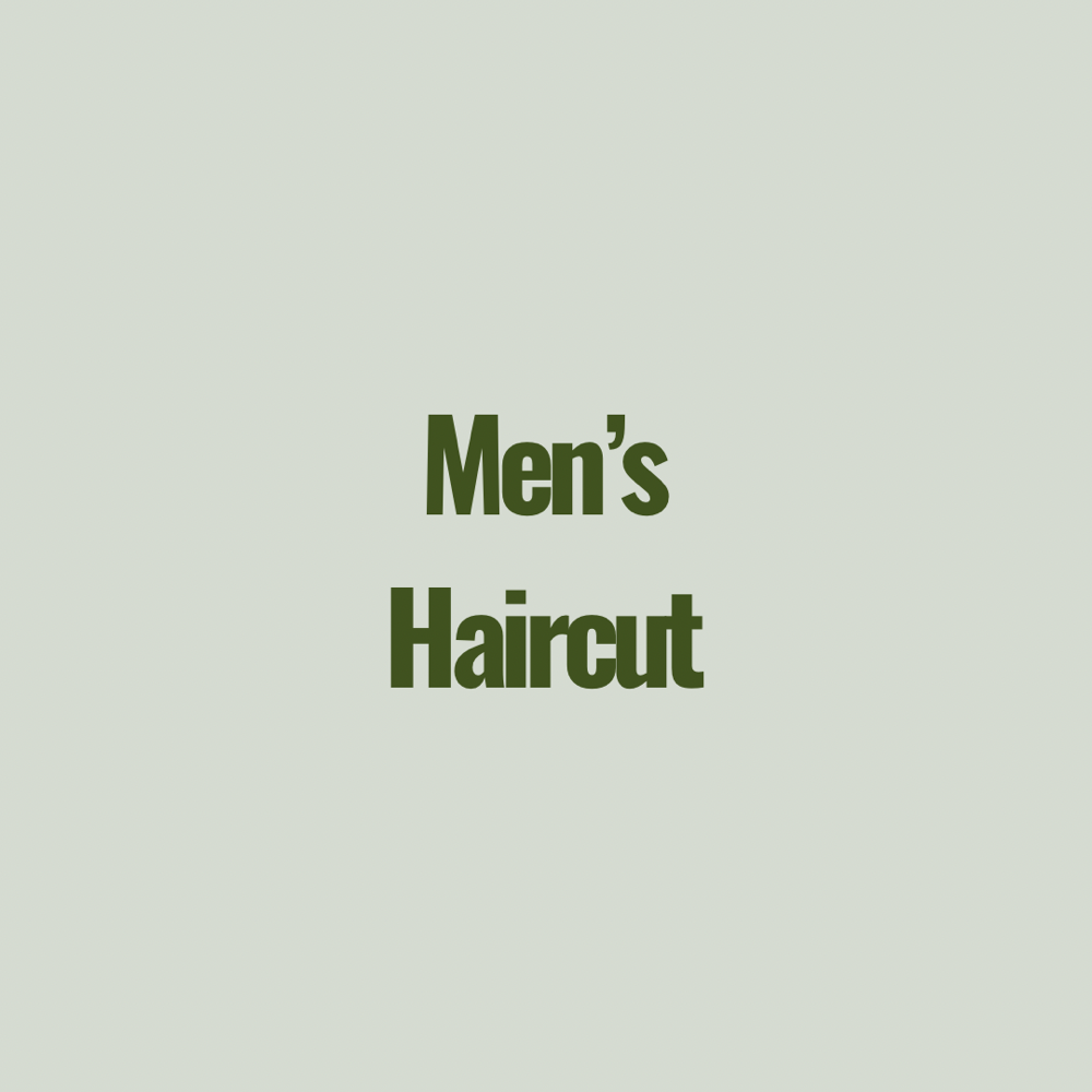 Men's Haircut at Center Street Studio in Sebewaing, MI