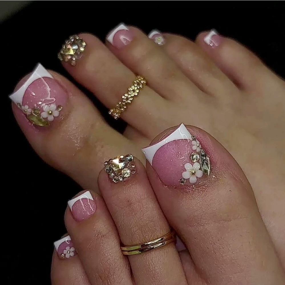 Acrylic Toe Nails Full Set