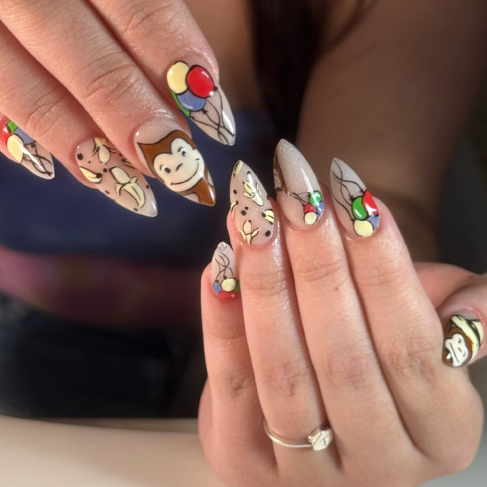 Freestyle/Full Design at Nails by Samantha in Peoria, IL