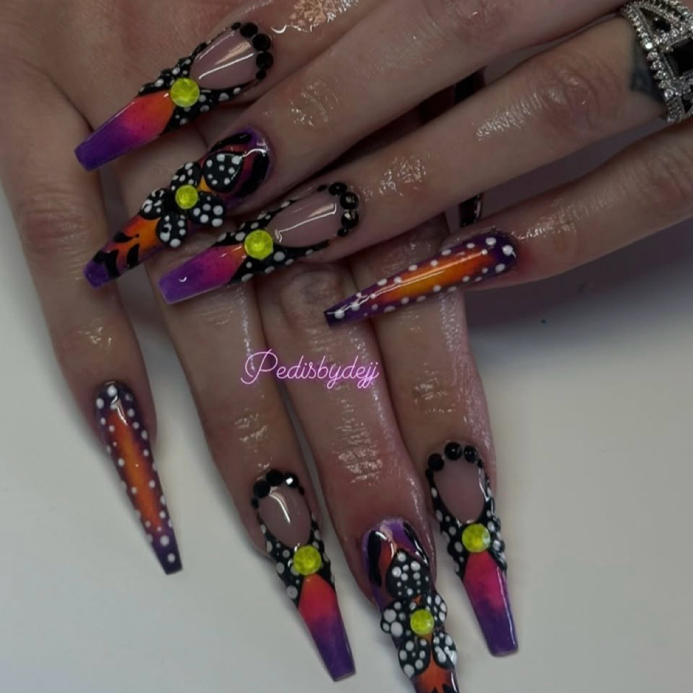 Gel-x Extra at Tips&Clips Hair&Nails in lincoln park, MI