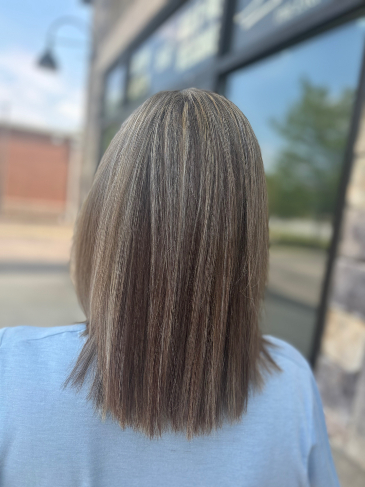 Partial Highlight,Haircut And Style