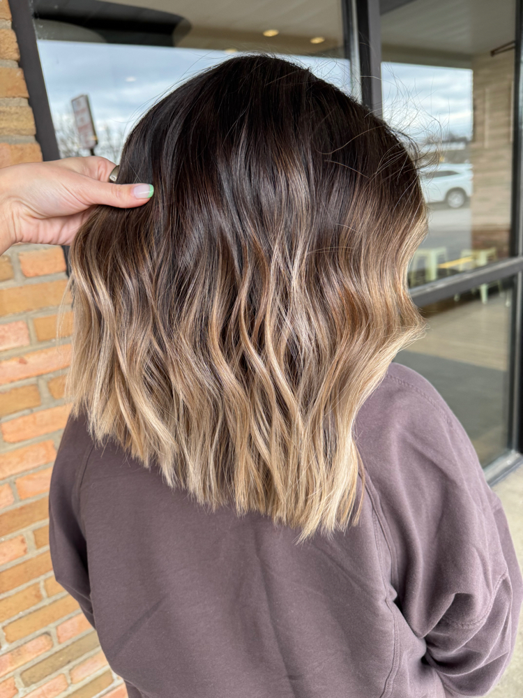 Balayage and Haircut at Chroma Collective in Royal Oak, MI