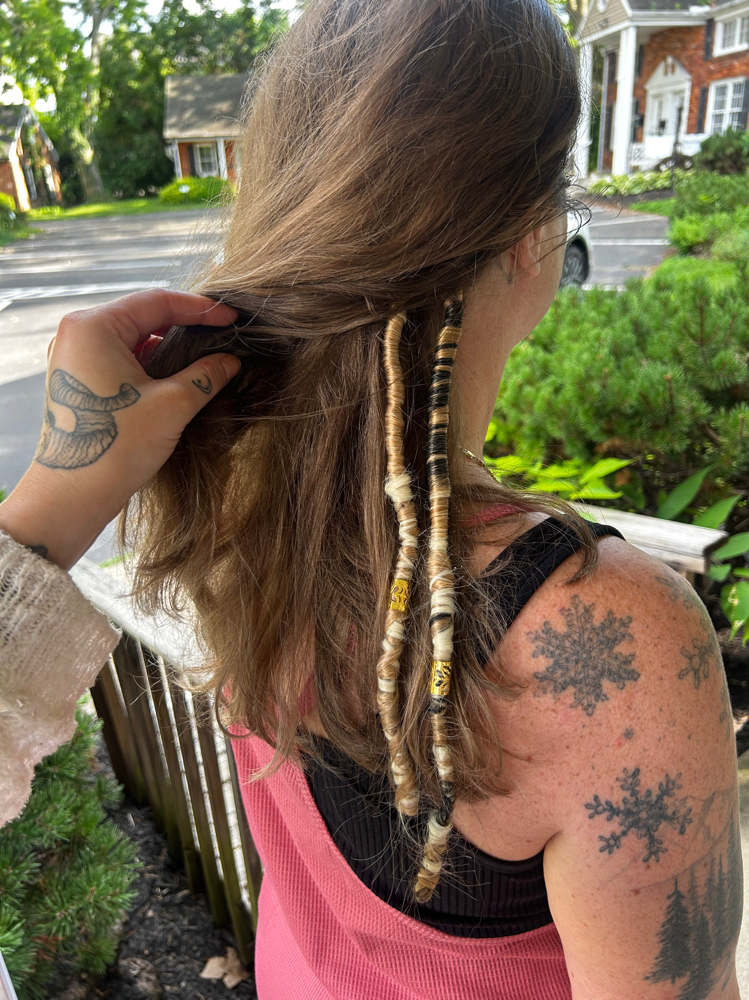Removeable Single Dreads