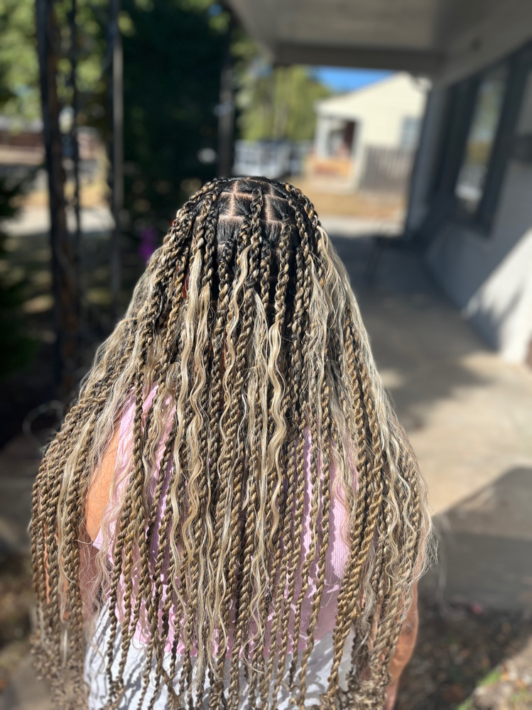 Ash Blonde at BraidsByJinece in Wichita, KS