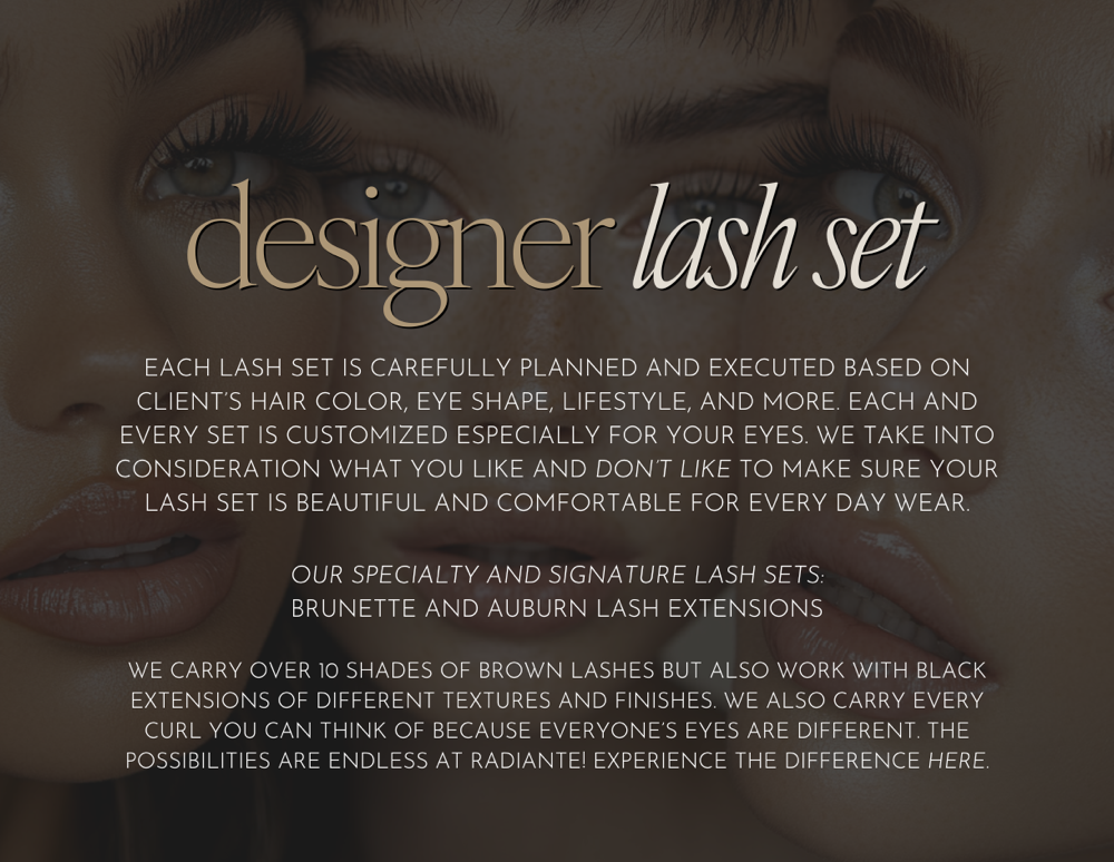 Designer Lash Set