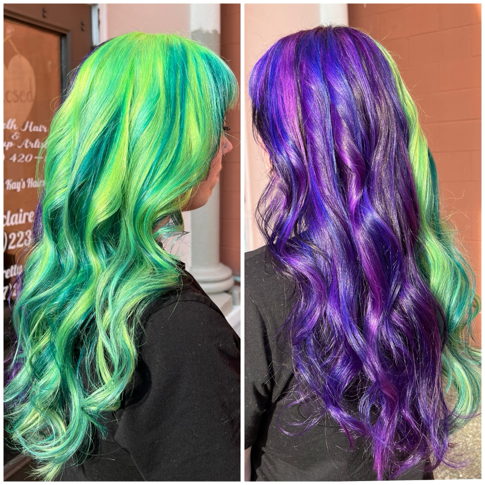 Fantasy Hair + Vivids Color at Beauty Collective in Bellingham, WA