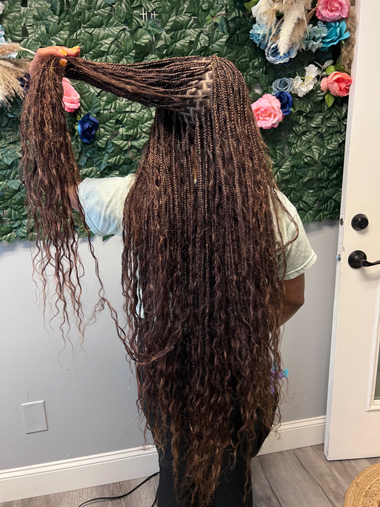 Small Boho knotless