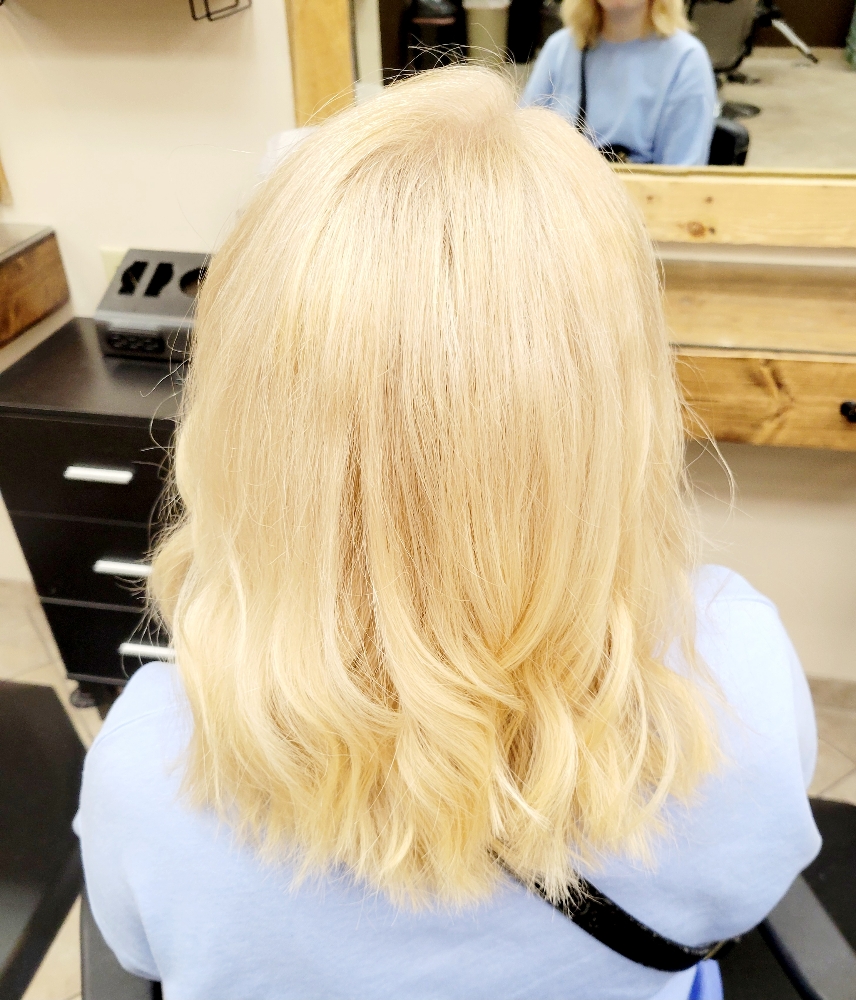 All Over Blonde And Tone