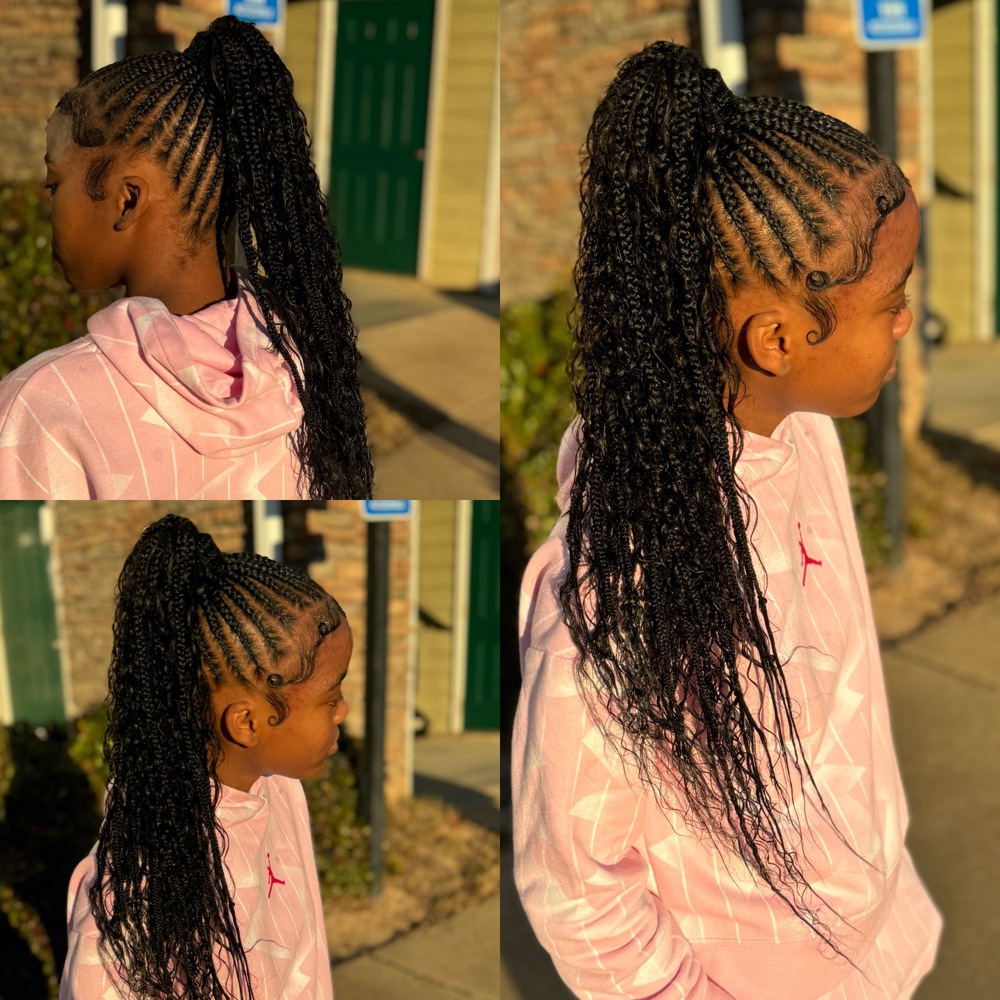 Bohemian Braided Ponytail ๐