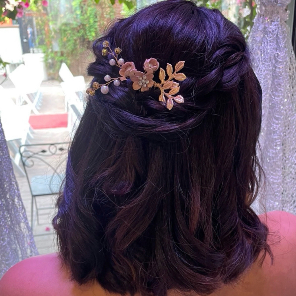 Updo Style at Emori Sanders