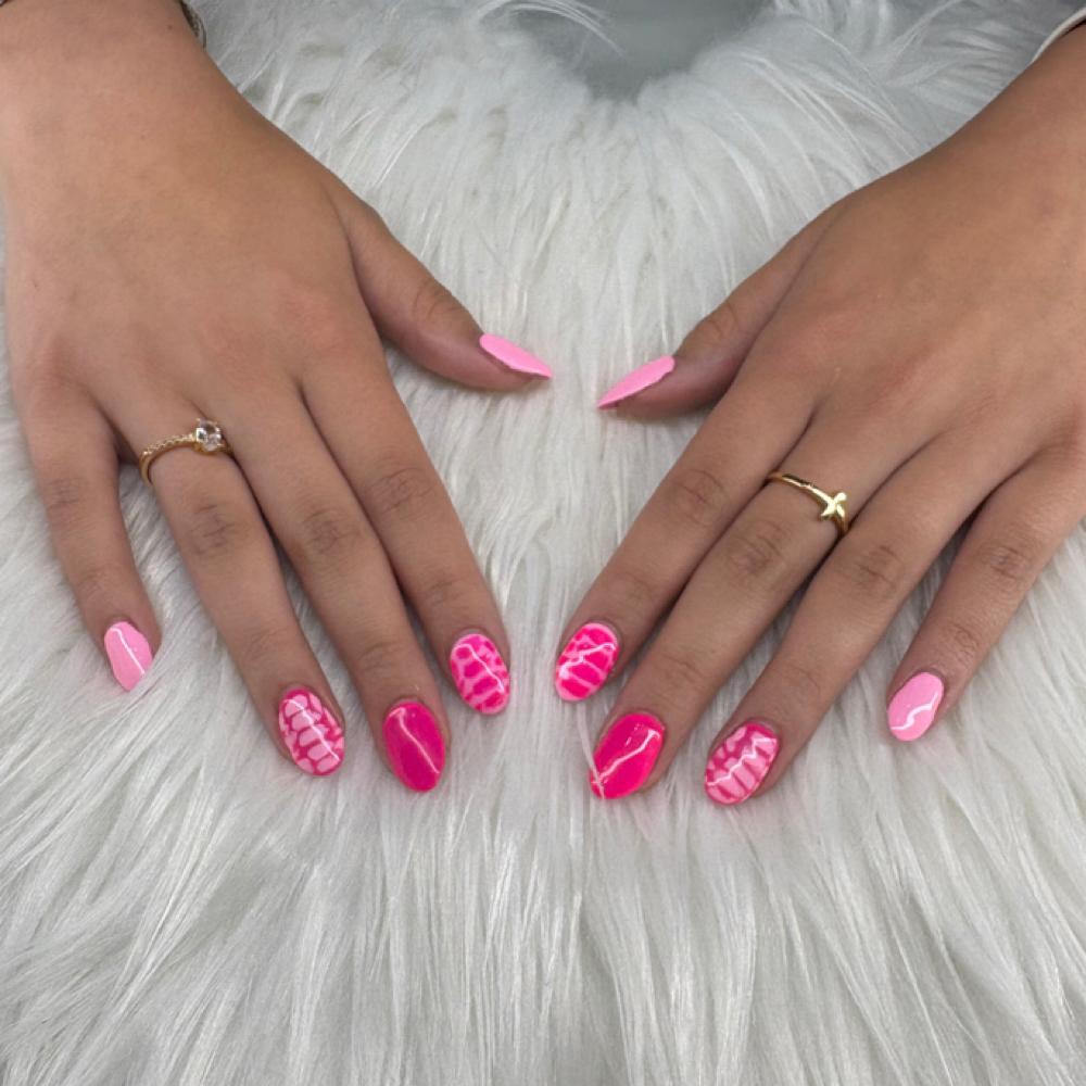Medium Acrylic Fullsets at Aurora Beauty Co. in Warrenton, MO
