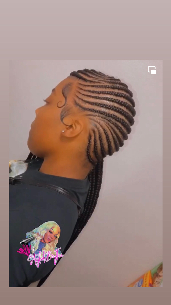 Small Lemonade Braids at StyledBy Ty in Milwaukee, WI