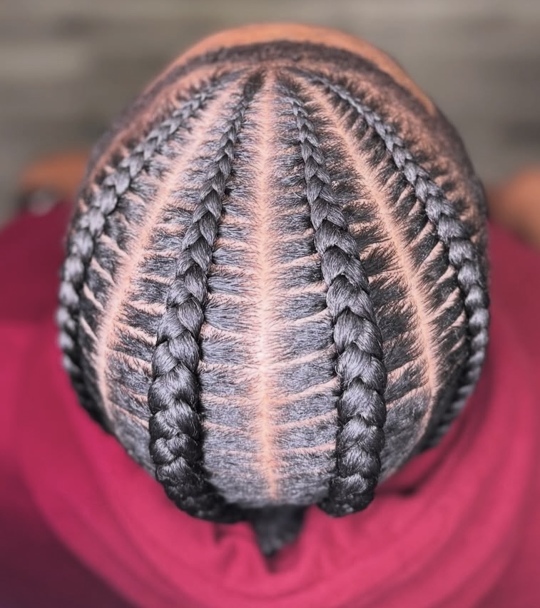 6 Stitch Braids at Beauty Bliss in Brea, CA