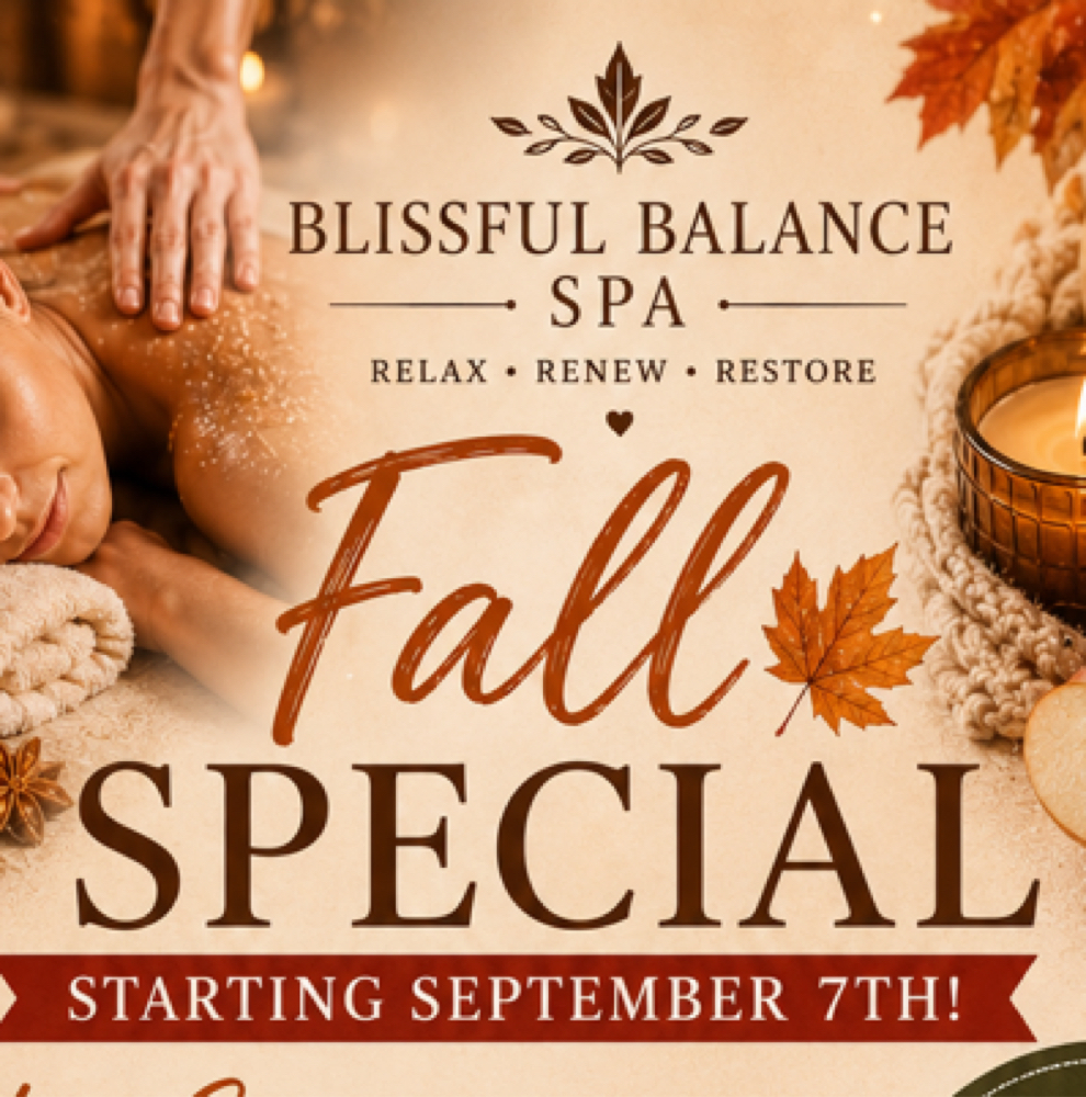 Fall Massage at Blissful Balance in North Vernon, IN