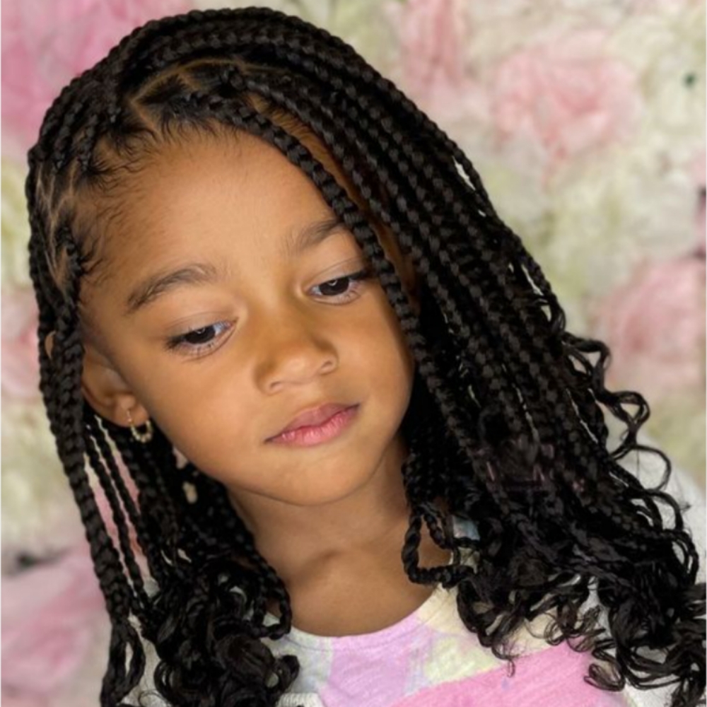 Kids 12_under  Single Braid at Vicky's Hairbraiding in Frederick, MD