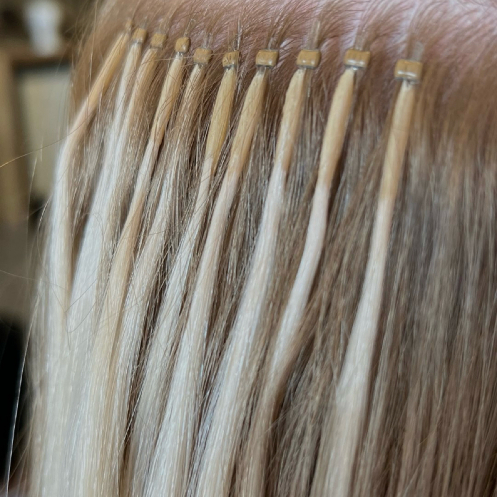 ITip Extension Install at Hair by Morgan Hicks in Greenville, TX